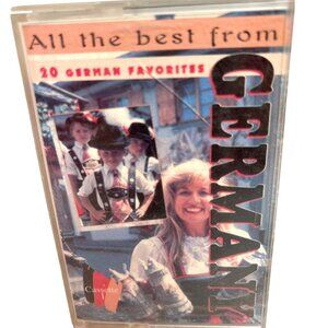 All The Best From Germany Cassette Tape 20 German Favorites Madacy Music 1995